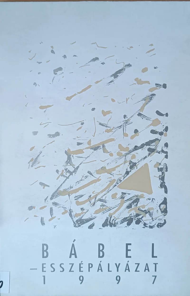Bábel esszépályázat 1997
