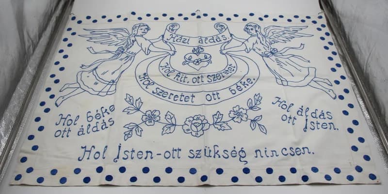 Kitchen wall hanging: house blessing