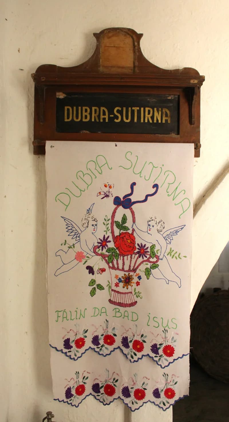 Bulgarian ornamental towel