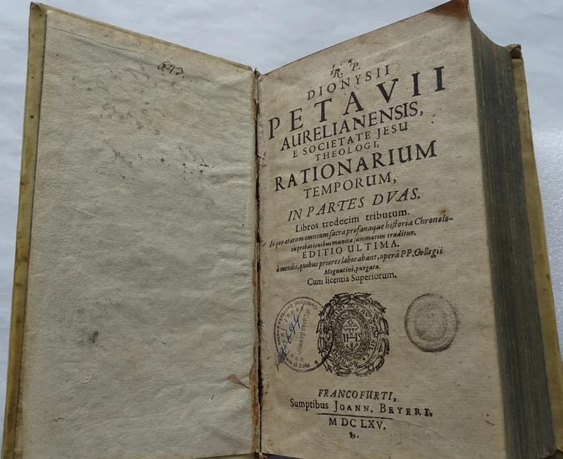 Carte veche - Rationarium temporum