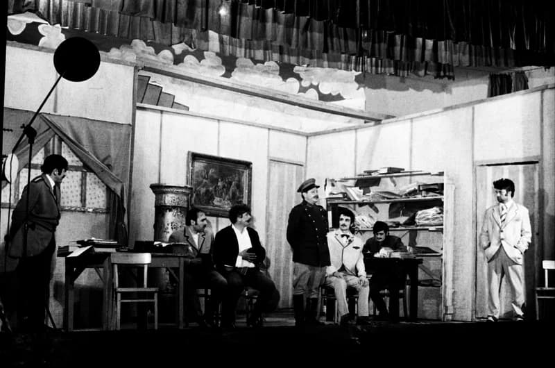 Román műkedvelő színjátszók  szemléje