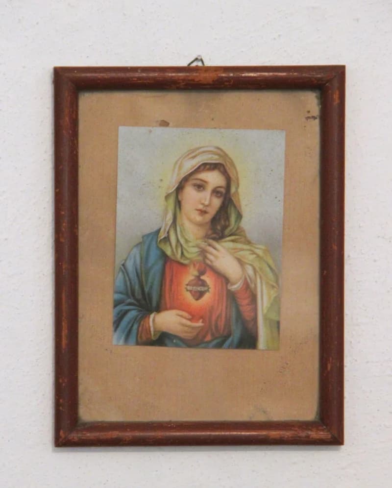 Holy picture – Heart of Mary