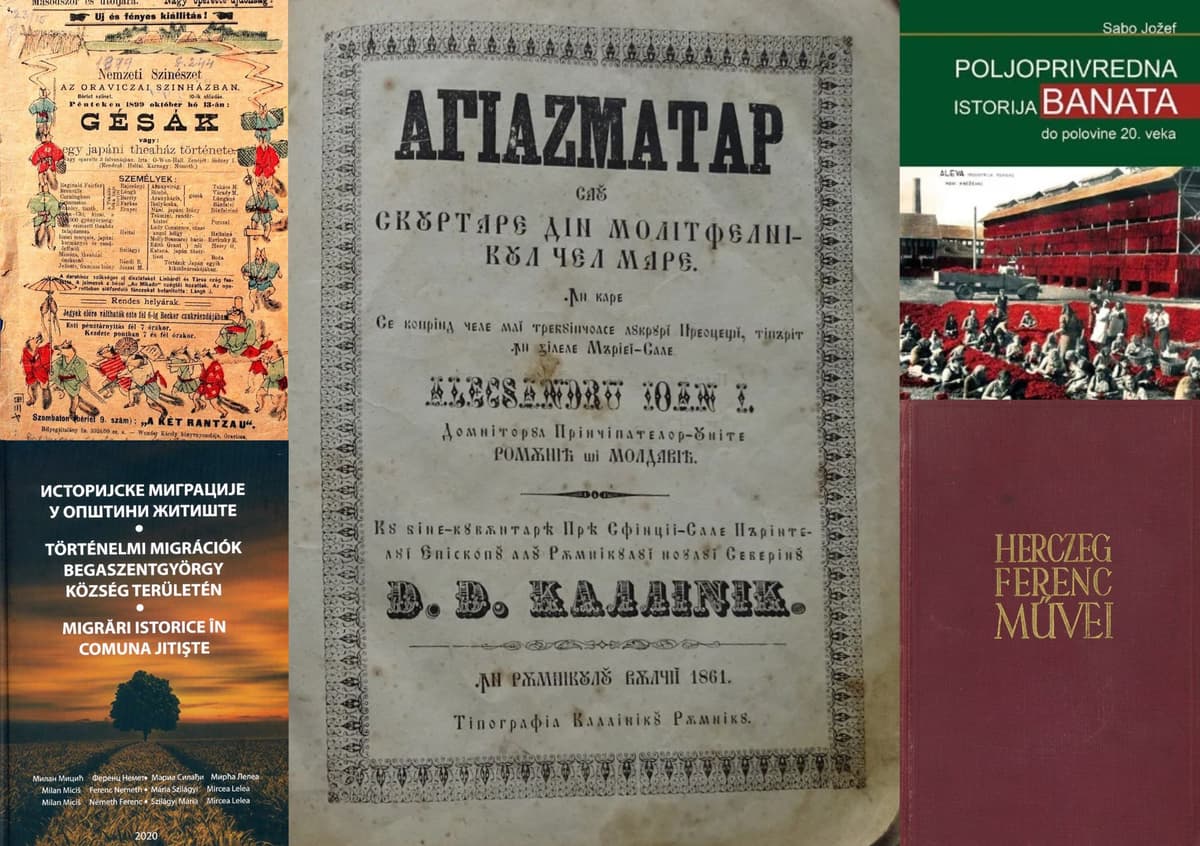 Banat publications collage