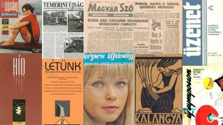 Banat periodicals collage