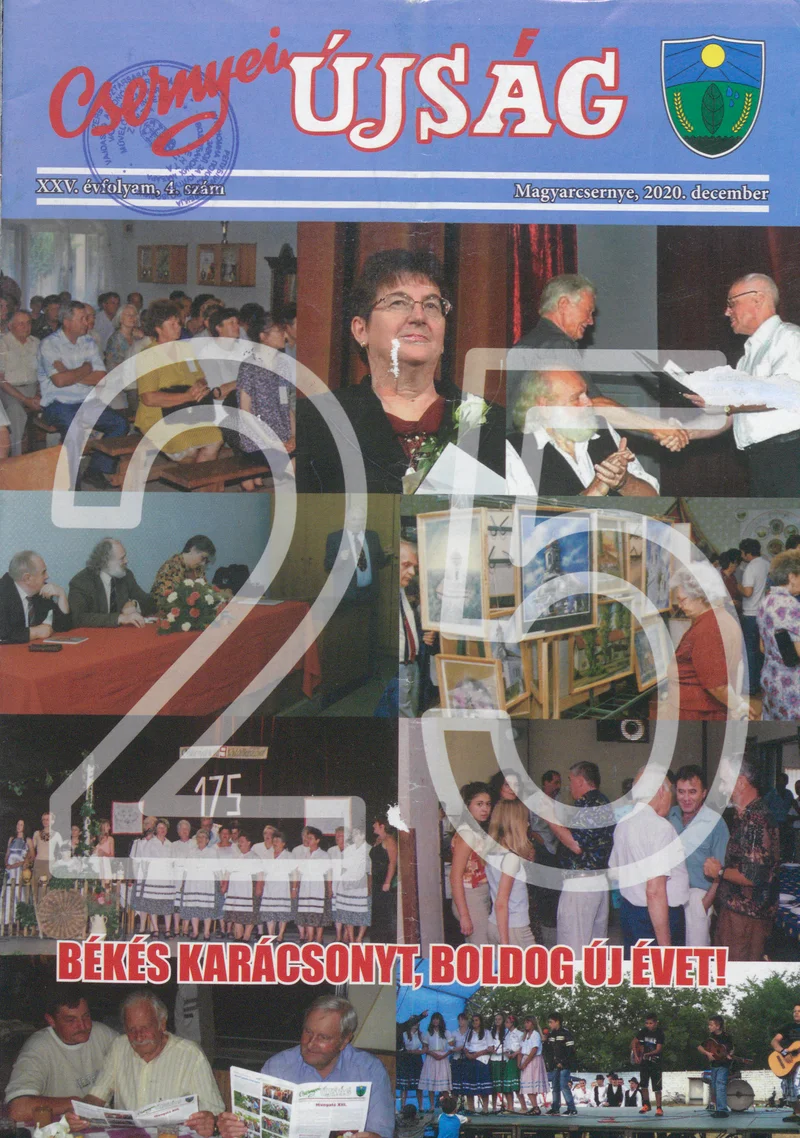 Csernyei Újság, 25. évf. 2020. december 4. sz.