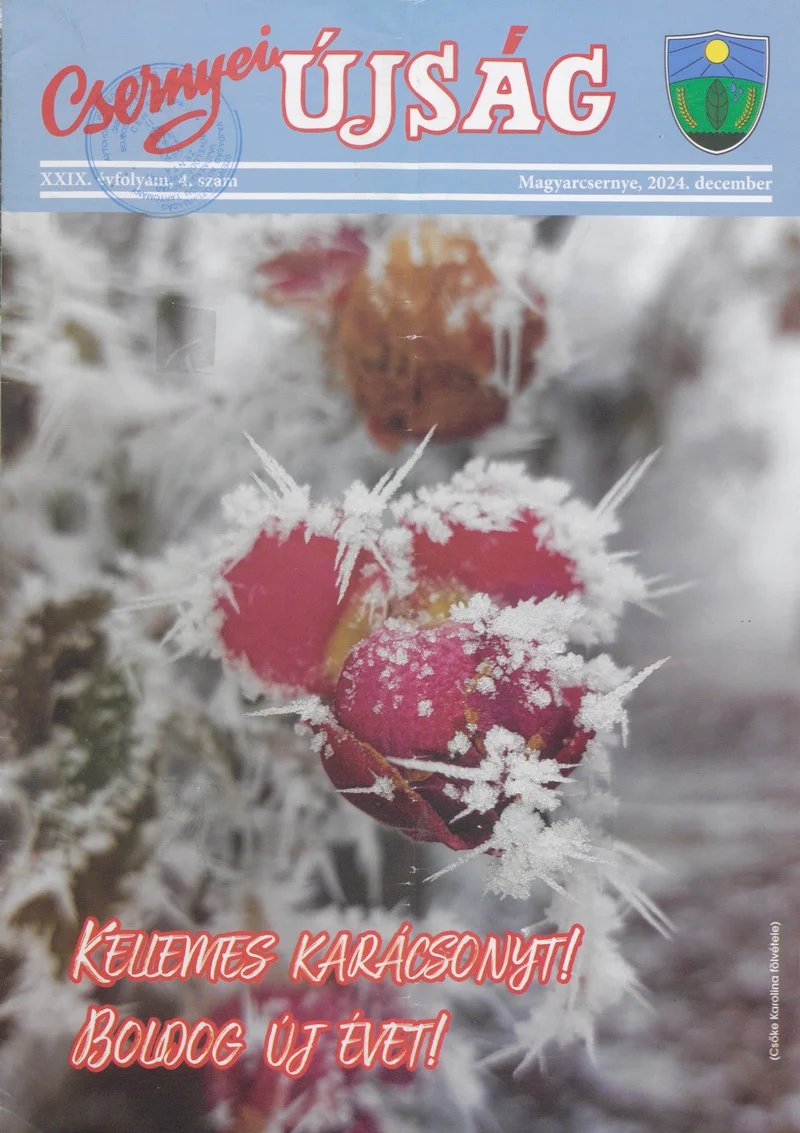 Csernyei Újság, 29. évf. 2024. december 4. sz.