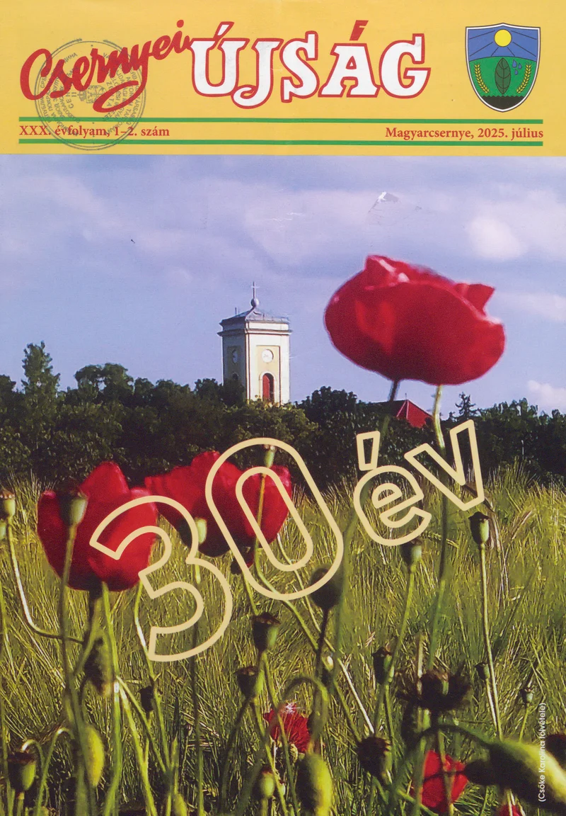 Csernyei Újság, 30. évf. 2025. július 1–2. sz.