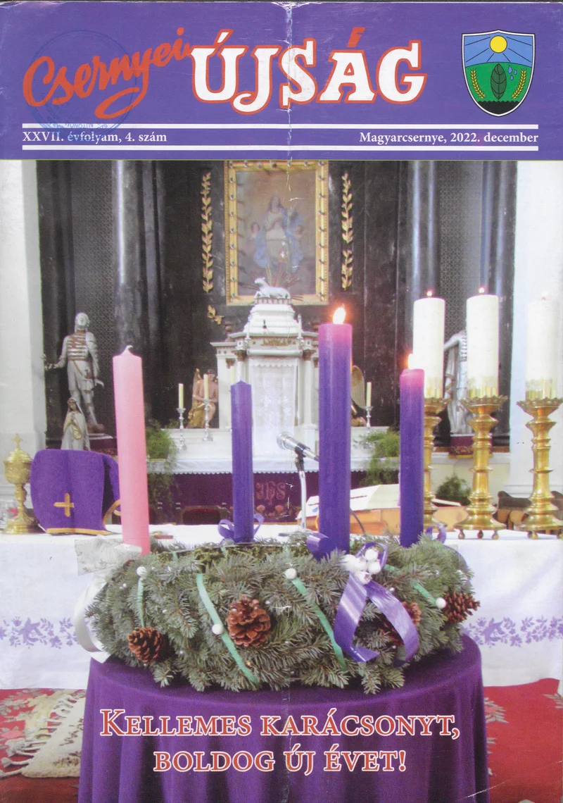 Csernyei Újság, 27. évf. 2022. december 4. sz.