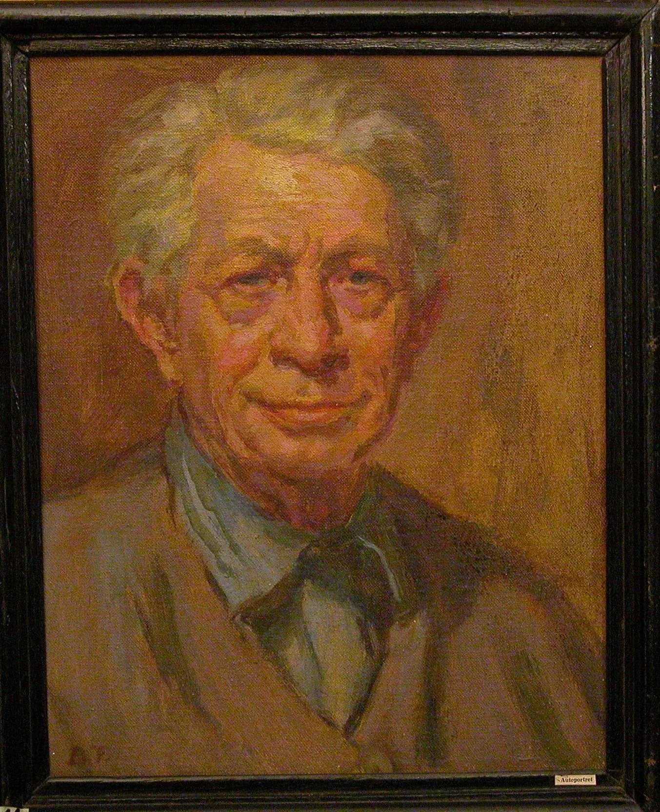 Painting - Tiberiu Bottlick - self-portrait