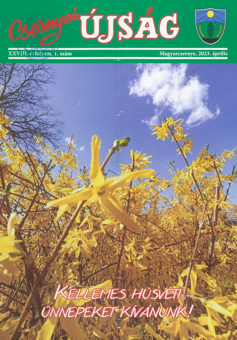 Csernyei Újság, 28. évf. 2023. április 1. sz.