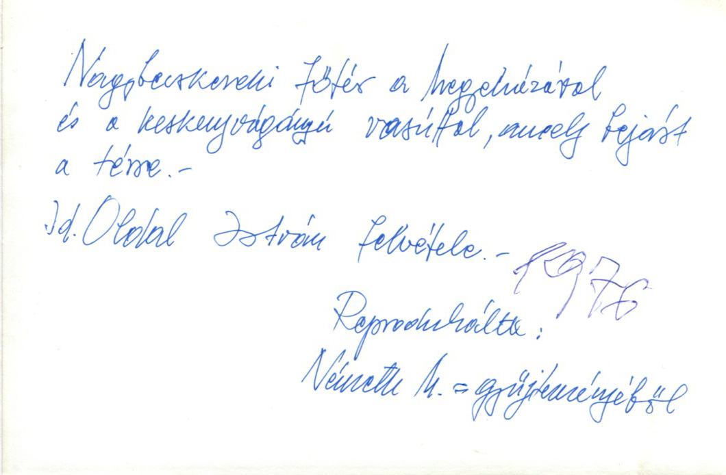 Nagybecskereki főtér