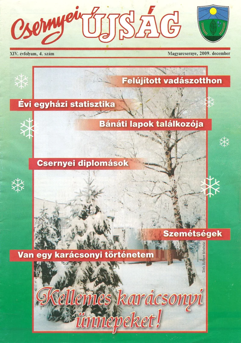Csernyei Újság, 14. évf. 2009. december 4. sz.