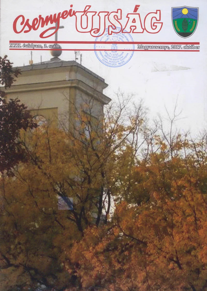 Csernyei Újság, 22. évf. 2017. október 3. sz.